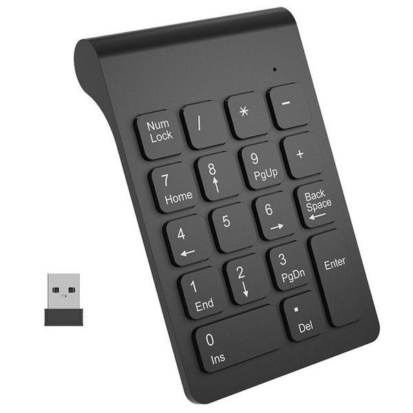 Small-size 2.4GHz Wireless Numeric Keypad