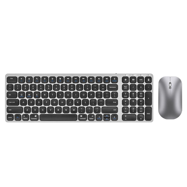 Wireless Bluetooth keyboard, 280mAh Scissors Switch Keyboard and Mouse Combo