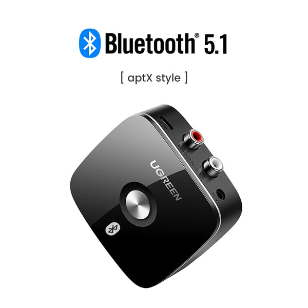 Bluetooth RCA Receiver 5.1 aptX HD 3.5mm Jack Aux