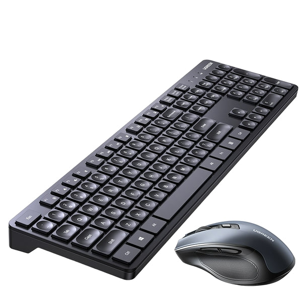 Keyboard and Mouse Wireless 2.4G English & Russian Keycap