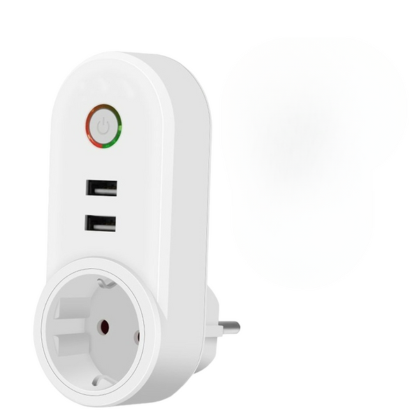 Smart WiFi Power Plug, Electrical Outlet (EU, US, AU, UK, GE, JP) Socket